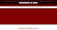 Desktop Screenshot of gut-cones.de